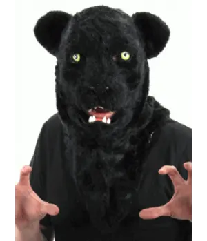 Black Panther Mouth Mover Mask