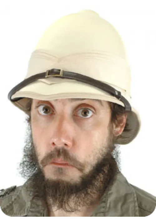 British Pith Helmet Steampunk Hat