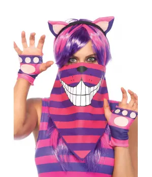 Cheshire Cat Bandana Costume Mask
