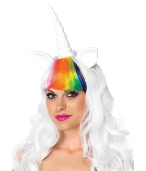Unicorn Cosplay Costume Wig and Tail Set
