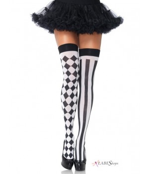 Harlequin Thigh Highs Pack of 3
