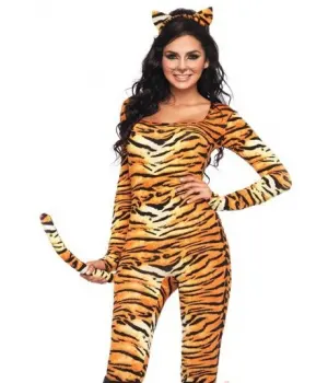 Wild Tigress Womens Kitty Costume