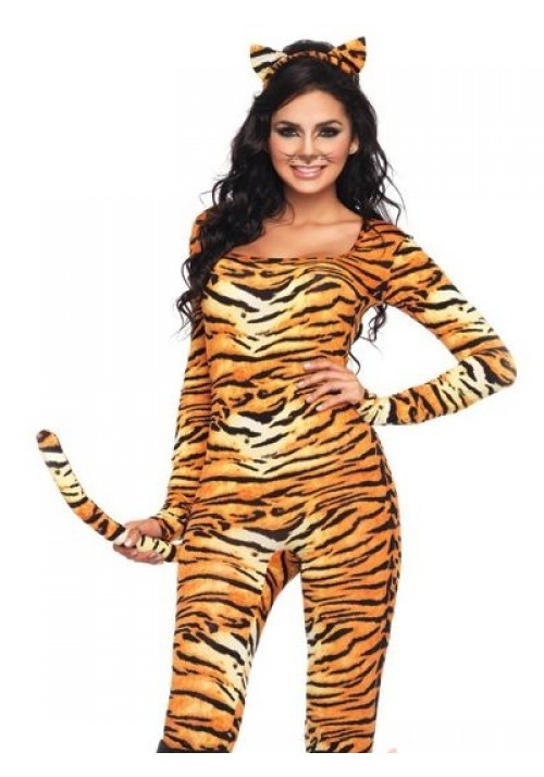 Wild Tigress Womens Kitty Costume