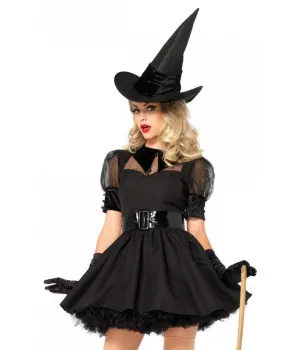 Bewitching Witch Vintage Inspired Halloween Costume