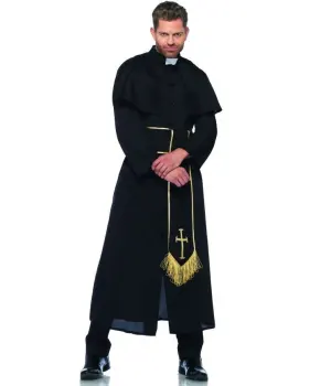 Priest Mens Halloween Costume