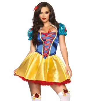 Fairytale Snow White Womens Halloween Costume