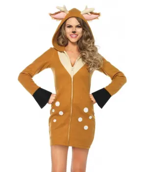 Cozy Fawn Womans Deer Costume