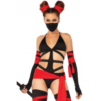 Killer Ninja Sexy Adult Womens Costume
