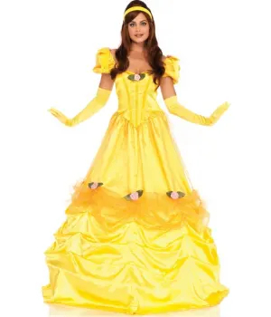 Belle of the Ball Yellow Ballgown Costume