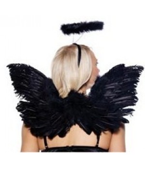 Angel Wing and Halo Kit - Black or White