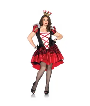 Royal Red Queen Plus Size Womens Costume