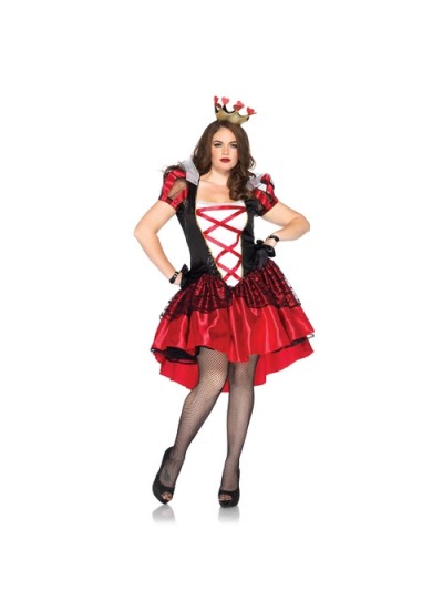 Royal Red Queen Plus Size Womens Costume