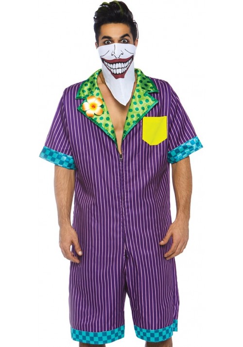 Gotham Super Villain Mens Comfortable Costume