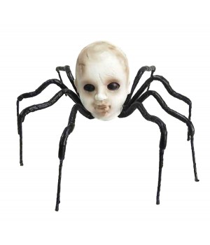 Baby Head Spider Creepy Decoration