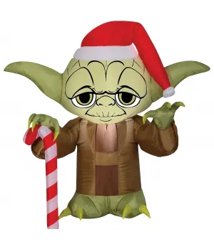 Star Wars Yoda Inflatable Christmas Yard Decoration