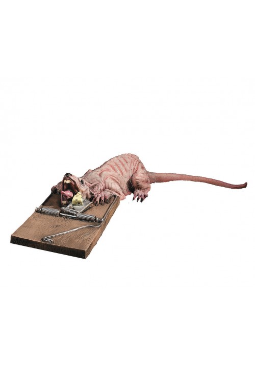 Trapped Rat Animated Horror Scene Prop
