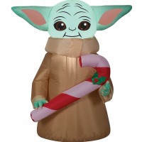 Star Wars Mandalorian Grogu Inflatable Christmas Decoration