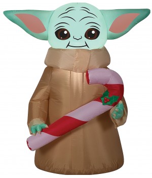 Star Wars Mandalorian Grogu Inflatable Christmas Decoration