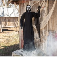 Ghost Face Scream 6 Foot Prop with Knife