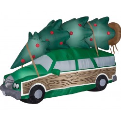 National Lampoon's Christmas Vacation Station Wagon Yard Decoration