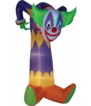Airblown Kaleidoscope Giant Clown Inflatable