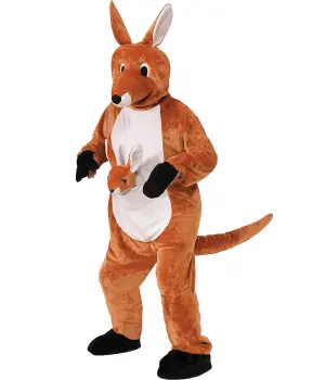 Kangaroo Jumping Jenny Adult Mascot Costume
