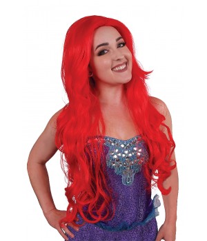 Mermaid Girl Adult Wig