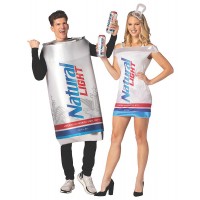 Natural Light Beer Couple Costume