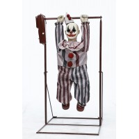 Tumbling Clown Animated Doll