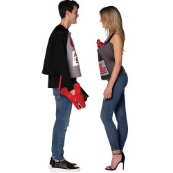 Battery & Jumper Cables Couples Costume