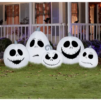Jack Skeleton Pumpkin Inflatable Outdoor Decoration