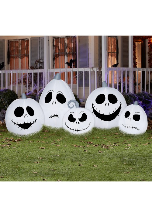 Jack Skeleton Pumpkin Inflatable Outdoor Decoration
