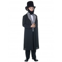 Abraham Lincoln Child Costume Size 4-6