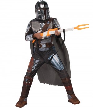 Mandalorian Star Wars Beskar Armor Kids Costume - Large