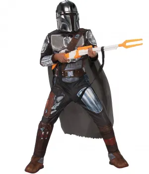 Mandalorian Star Wars Beskar Armor Kids Costume - Large
