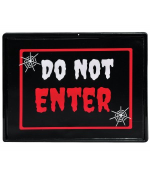 Do Not Enter Neon Light-Up Sign