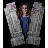  Cracking Crypt Frightronic Animated Graveyard Decoration