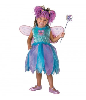 Abby Cadabby Sesame Street Girls Fairy Costume - Small