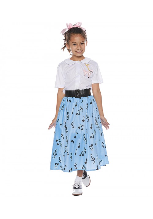 50s Skirt Costume for Kids - Small