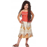 Moana Girl's Classic Disney Costume - Small