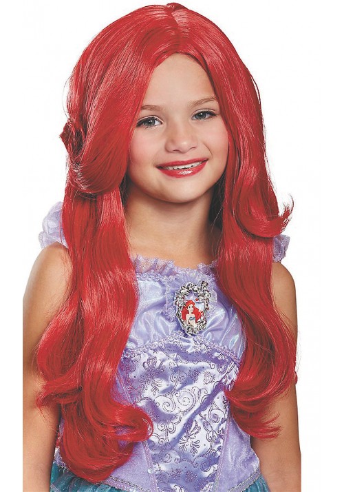 Little Mermaid Girls Ariel Wig