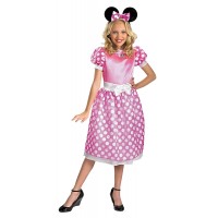 Minnie Mouse Pink Girls Small Costume