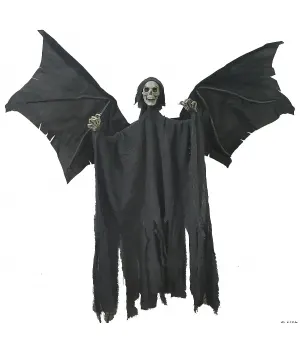 Skeleton Reaper with Posable Wings