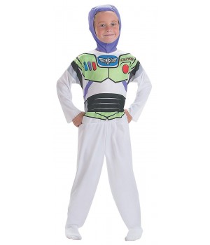 Buzz Lightyear Basic Toy Story Costume - Kids Small