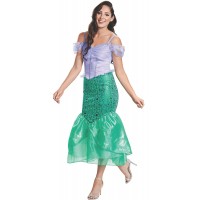 Little Mermaid Ariel Costume Adult Women's Large