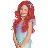 Little Mermaid Deluxe Ariel Childs Wig