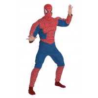 Spiderman Muscle Chest Costume - Mens Medium