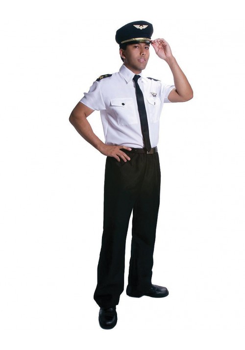 Pilot Costume for Men - Medium