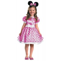 Minnie Mouse Pink Toddler Costume