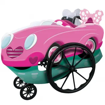 Minnie Mouse Pink Adaptive Wheelchair Cover